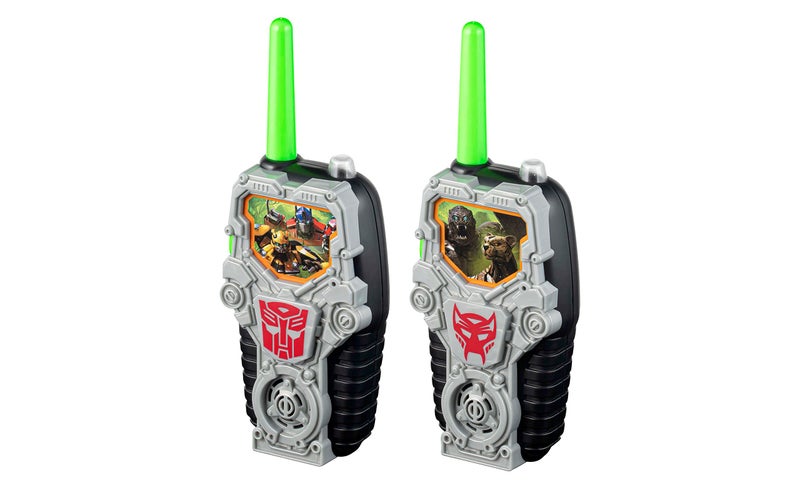 eKids Transformers Toy Walkie Talkies for Kids, Light-Up Indoor and Outdoor Toys for Kids and Fans of Transformers Toys - Image 2