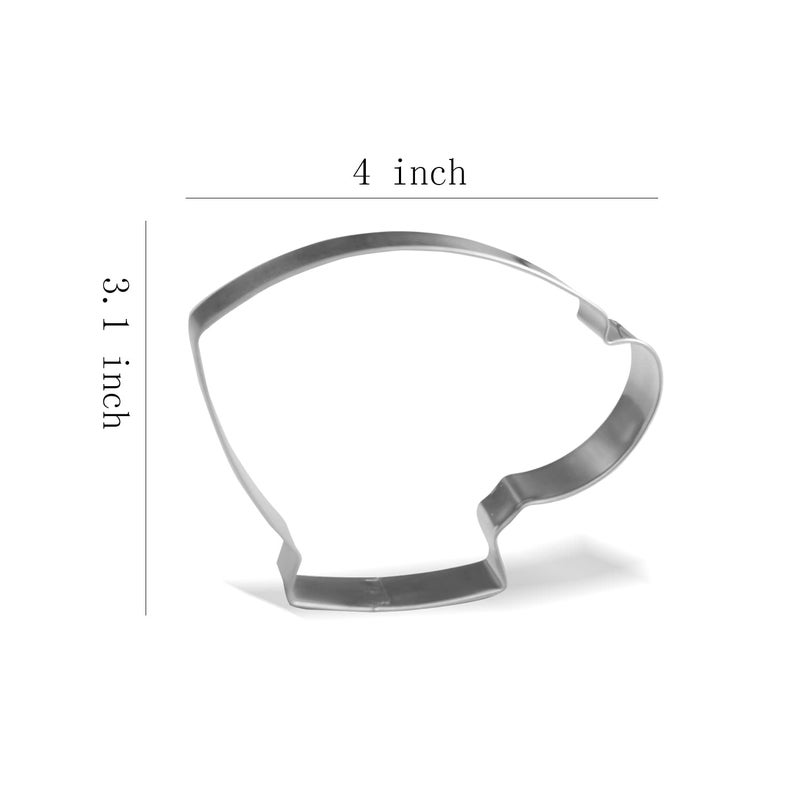 Keewah 4 inch Teacup Cookie Cutter - Stainless Steel - Image 2