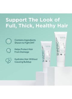 Shapiro MD Hair Growth Experts Hair Loss Conditioner ; Dht Fighting Vegan Formula For Thinning Hair Developed By Dermatologists ; Experience Healthier Fuller And Thicker Looking Hair Shapiro Md ; 1Month Supply  - Image 4