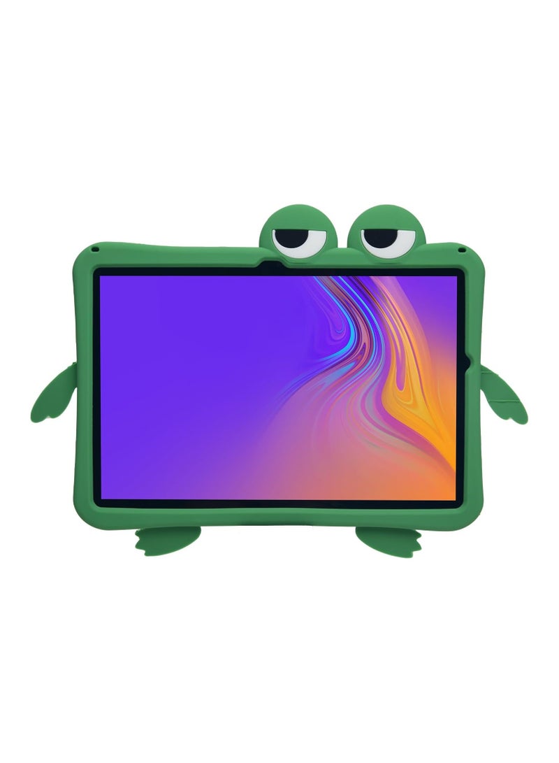 عام Samsung Galaxy Tab A9 Plus، 3D لطيفة كارتونية ناعمة السيليكون ستاند 【مضادة للسقوط، مقاومة للصدمات، مانعة للانزلاق】 مقبض حامل قلم للأطفال والمراهقين - Image 3