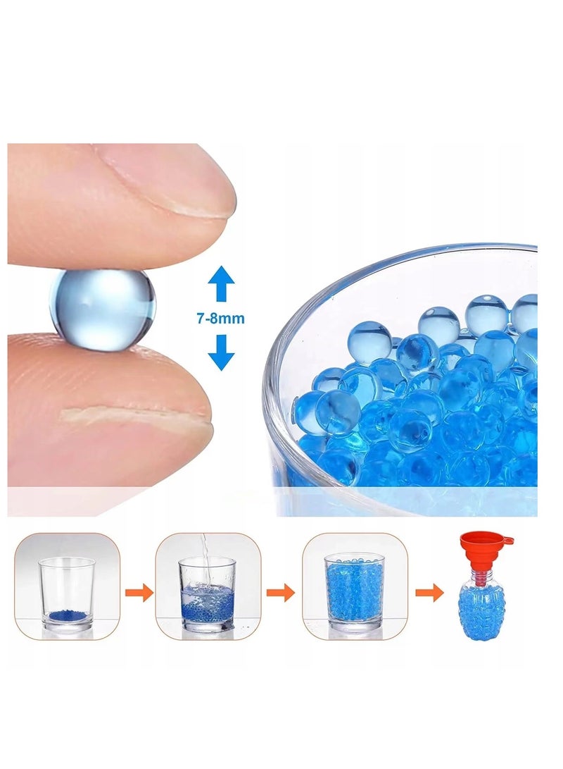 Electric Gel Blaster Splat Gel Ball Gun with Water Beads and Goggles Airsoft Slatter Ball Gun for Adults and Kids Age 14+