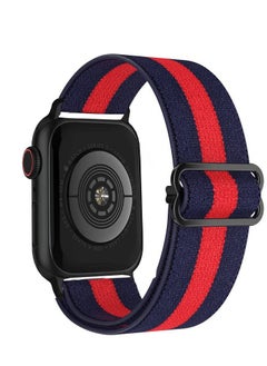 Nylon Solo Loop Stretchy Straps For Apple Watch Band 49mm 45mm 44mm 42mm, Elastic Wristbands Strap for iwatch Ultra/Ultra 2 Series 9 8 7 6 5 4 3 2 1 SE 2 SE