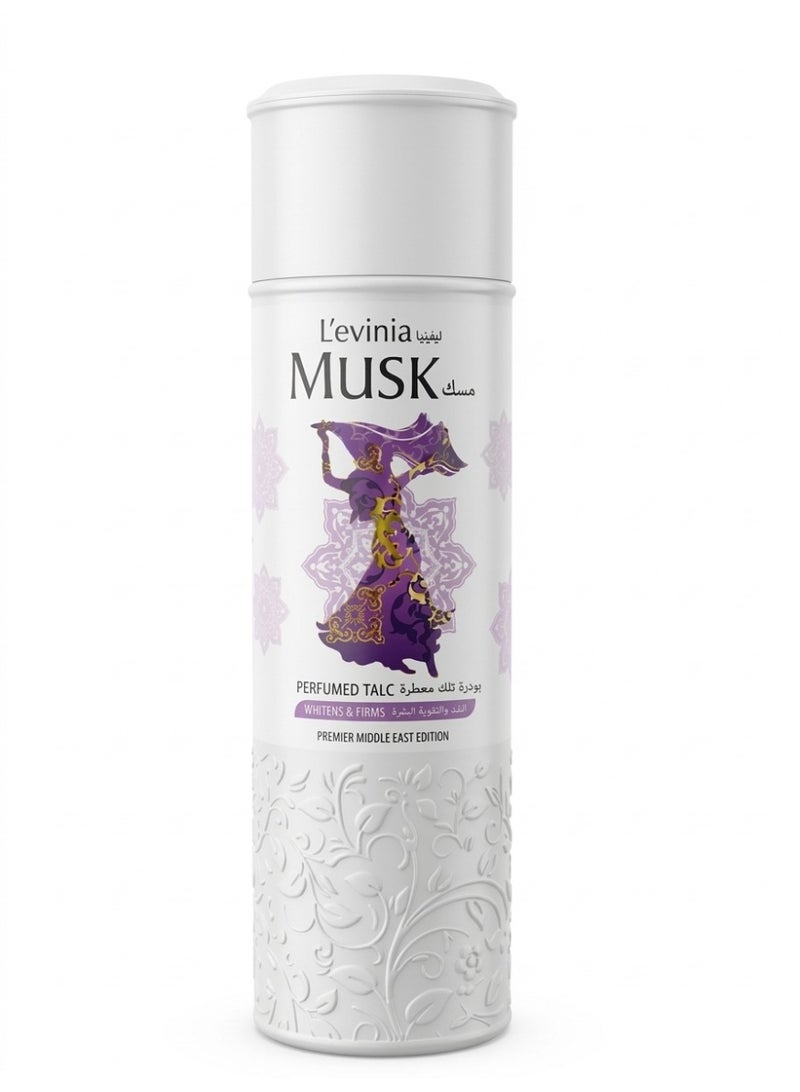 Levinia Musk Talc Powder 125g
