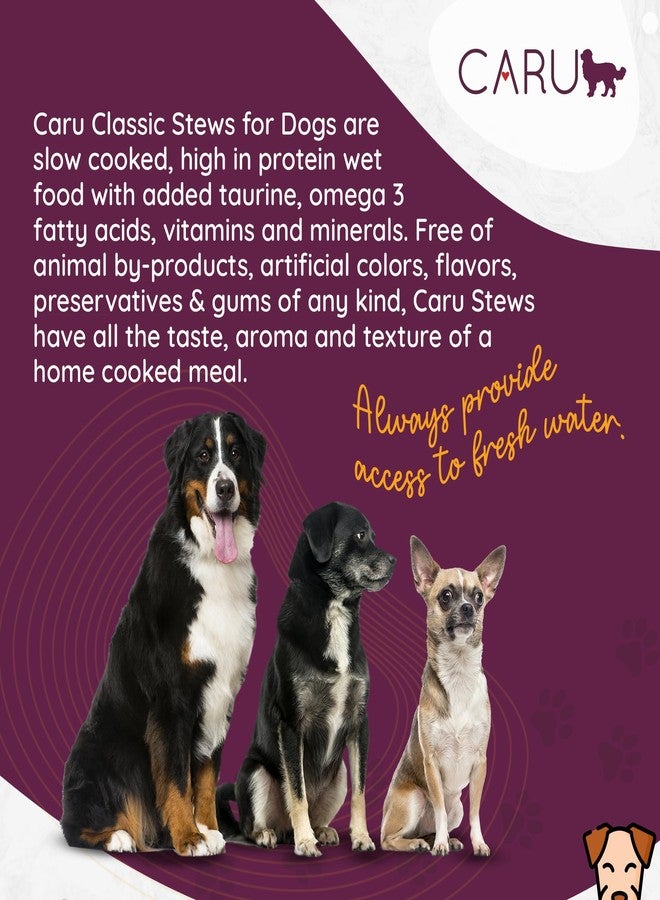 Caru Classics Chicken Stew for Dogs, Natural Adult Wet Dog Food With Added Vitamins & Minerals, Free From Grain, Wheat And Gluten (Case of 12) - Image 4