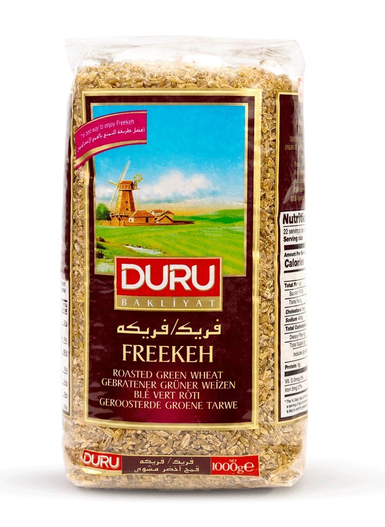 Duru Freekeh/Green Roasted Wheat 1000 gm.  - Image 1