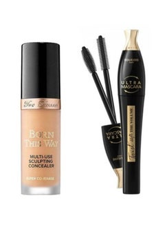 Too FacedCosmetics Too Faced Warm Sand Concealer + Twist Up The Volume Mascara - Ultra Black  - Image 1