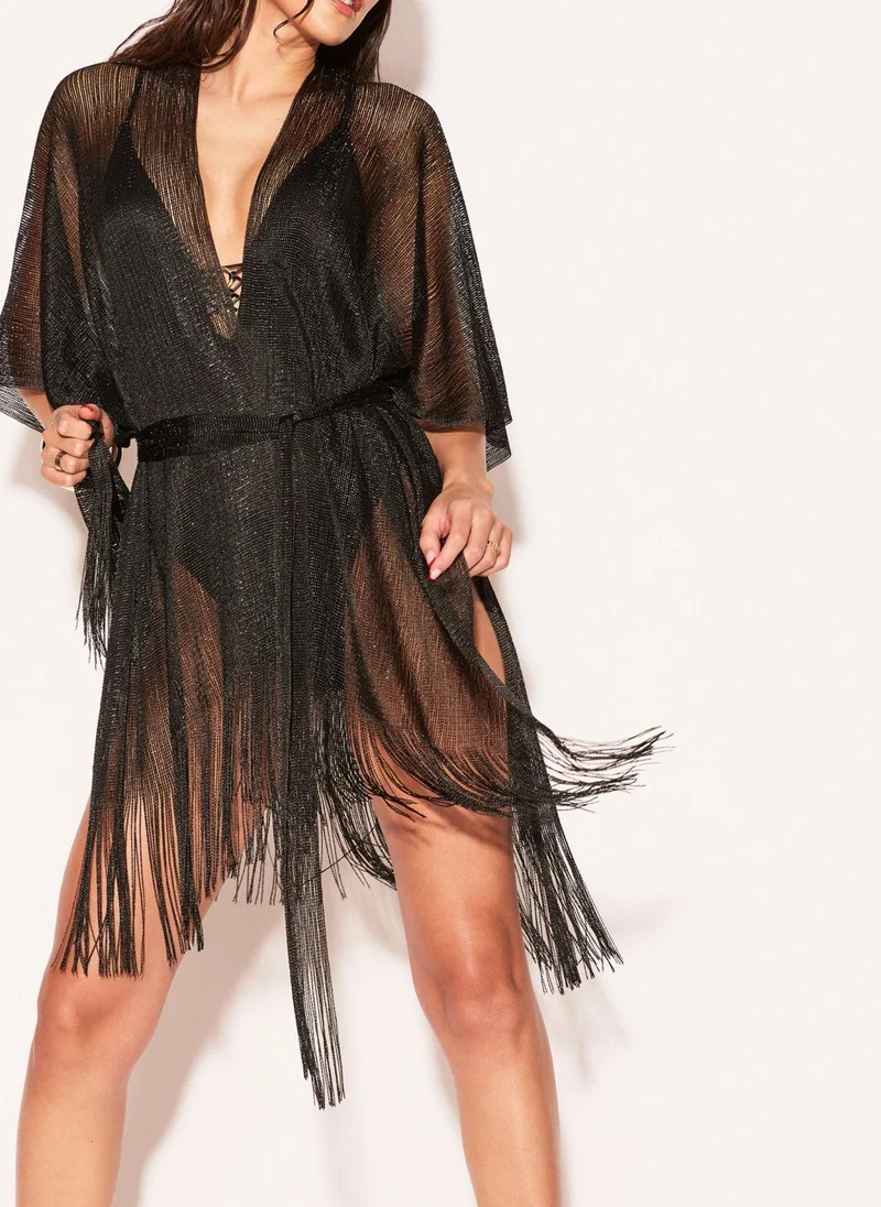 Ann Summers Ann Summers Kuta Robe Black
