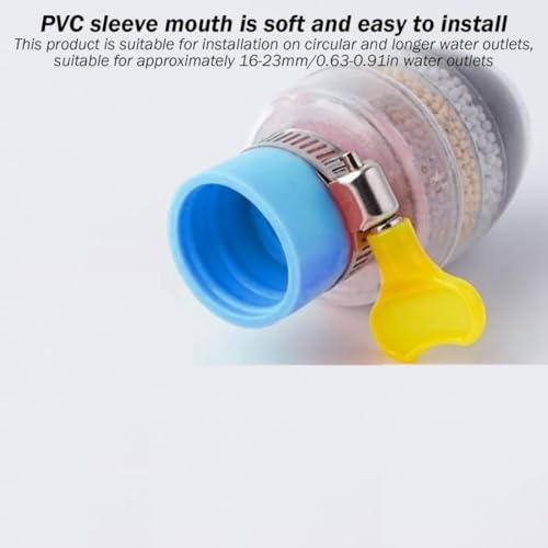 TASMAX water filter for tap filter for kitchen filter tap water filter for bathroom water softener water purifier for water purifier for drinking (6-Layer Filtration) pack 1 - Image 5