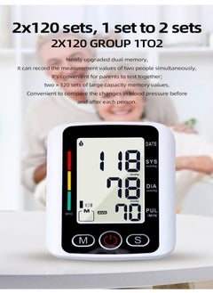 Goldfish Automatic Upper Arm Blood Pressure Monitor for Home Use with Irregular Heartbeat Detection Easy Measurements and Accurate Results  - Image 4