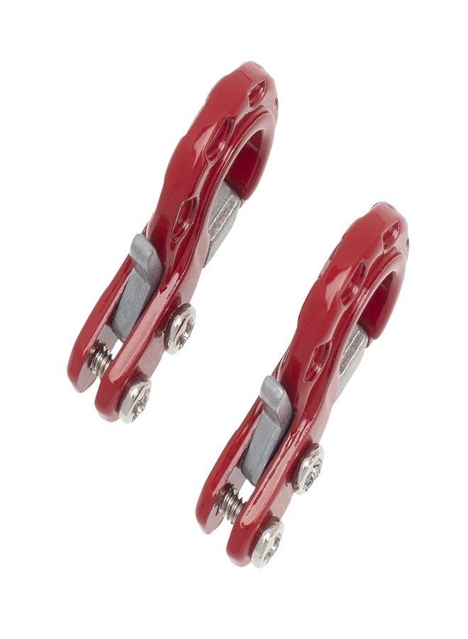LAFEINA RC Crawler Winch Hooks, Metal Trailer Tow Hook for 1/10 RC Car SCX10 Tamiya CC01 D90 D110 TF2 TRX4 Accessories (Red) - Image 4