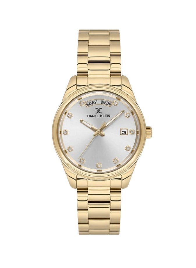 DANIEL KLEIN DANIEL KLEIN PREMIUM WOMENS ROSE GOLD STRAP WATCH -DK.1.13718-4  - Image 3