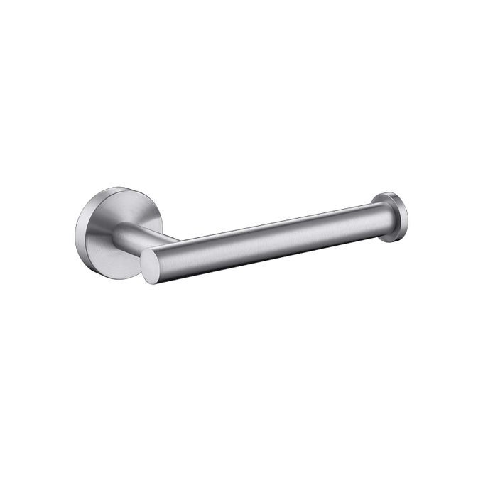 BRUSHED NICKEL TOILET PAPER HOLDER SUS304 STAINLESS STEEL MODERN ROUND TISSUE ROLL HOLDERS WALL MOUNT TOILET PAPER ROLL DISPENSER BATHROOM 5 INCH TP HOLDER FOR KITCHEN WASHROOM