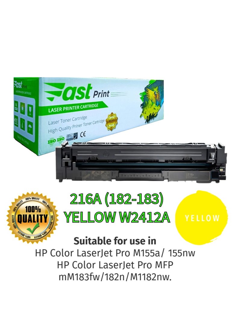Fast Print Toner 216A YELLOW - W2412A  - Image 1