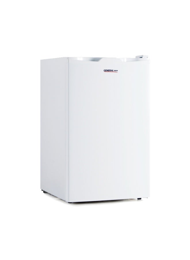 General Tech 90 Lt 3.2 CuFt Mini Refrigerator , Noiseless High Quality Compressor, Freezer Storage , White - Image 1
