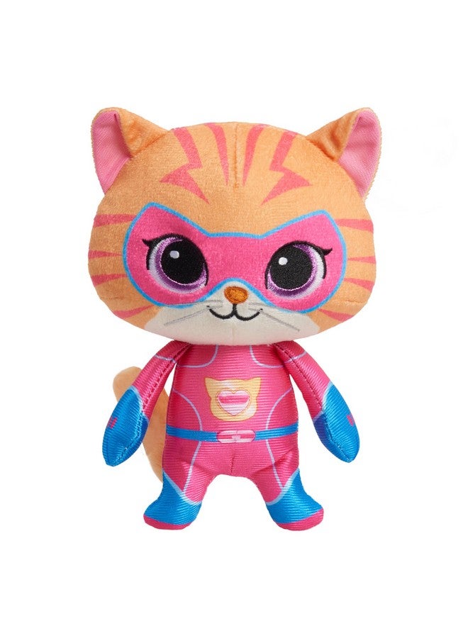 Just Play Disney Junior Superkitties 7-Inch Small Plush Stuffed Animal, Ginny, Kitten, Kids Toys For Ages 2 Up - Image 1
