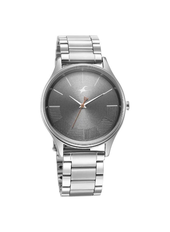 fastrack Men's Analog Round Shape Metal Wrist Watch - 3291SM01 -  Mm - Image 1