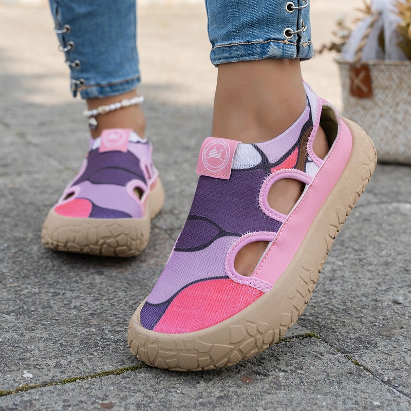 2026 Women's Casual Versatile Slip-On Shoes - Lightweight, Soft Sole, Wear-Resistant  Fabric