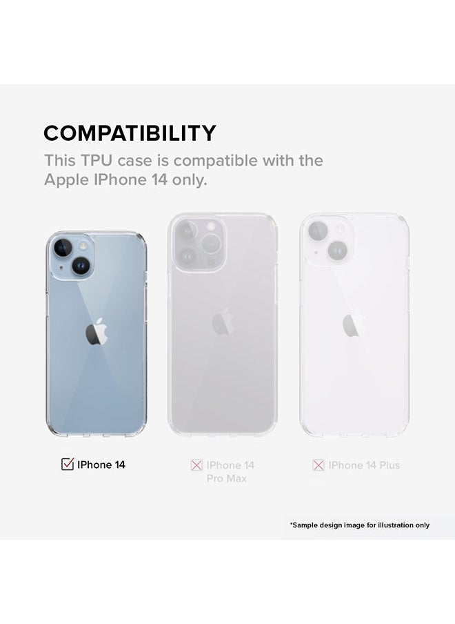 O Ozone Hard TPU Acrylic Cover For Apple iPhone 14 Case Heavy Duty Shockproof Anti-Slip Full-Body Protective Mobile Phone Cover - Clear  - Image 2