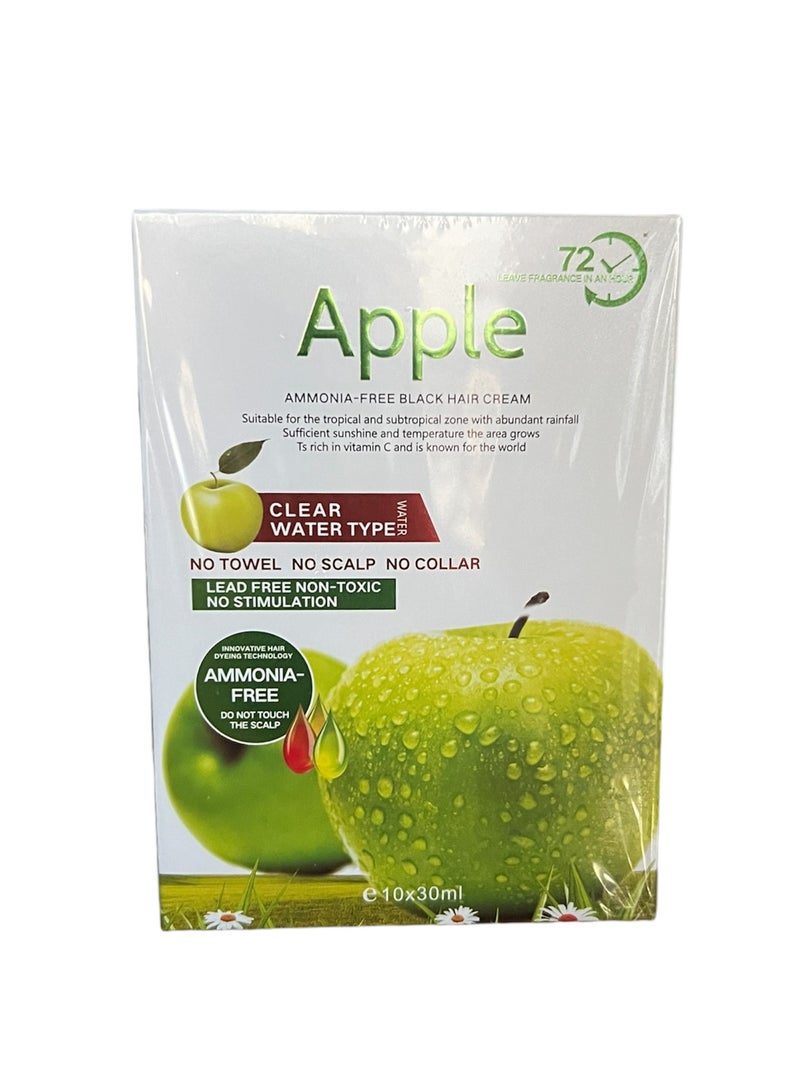 Apple Blossom Naturals Apple Natural Hair Color Cream Ammonia Free 30ml - Image 1