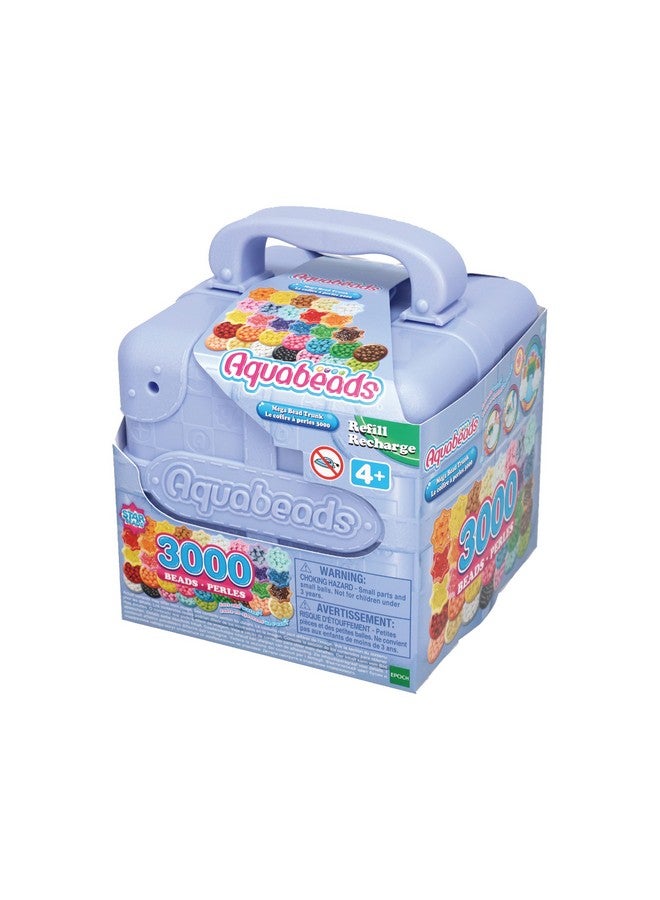 Aquabeads Aquabeads Mega Bead Trunk Refill Pack - Arts & Crafts Bead Refill Kit for Children Ages 4+ - Over 3,000 Beads Included  - Image 1