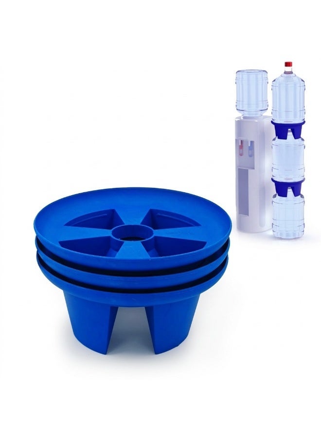 Witforms 5 Gallon Water Bottle Stacking Rack, Space Saving Vertical Water Jug Holder Organizer - Image 4