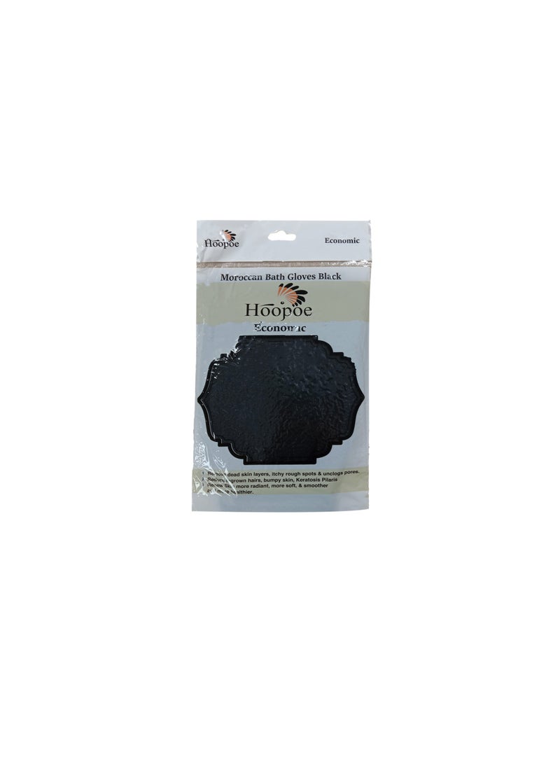 Hoopoe Body gloves Hoopoe Black Vip Loofah, 5 Pieces - Image 5