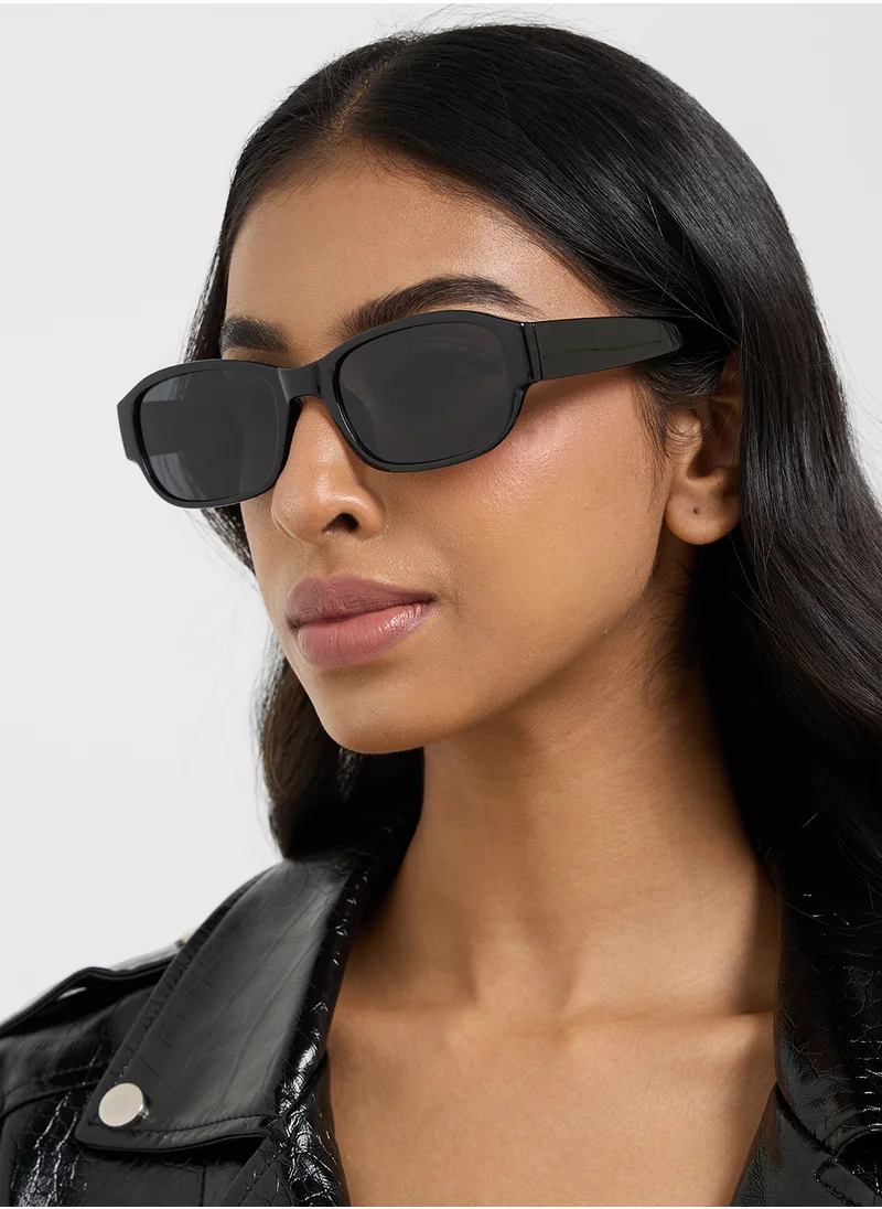ELLA Polarized Rectangular Sunglasses