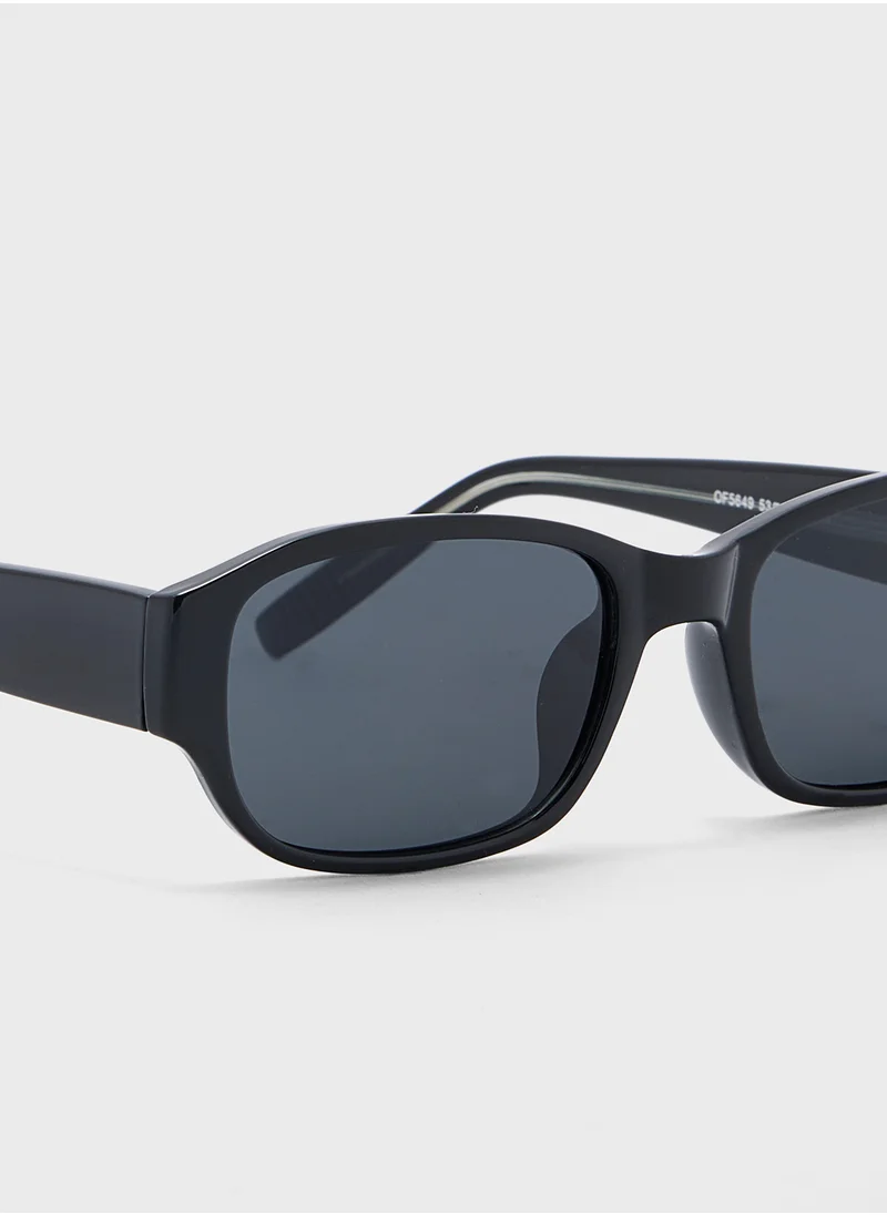 ELLA Polarized Rectangular Sunglasses