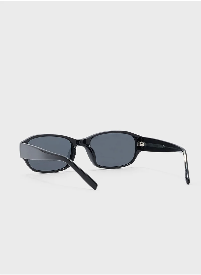 ELLA Polarized Rectangular Sunglasses