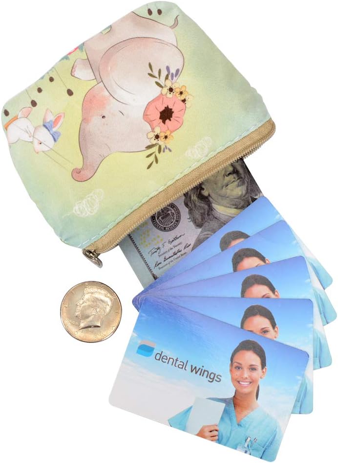 ARRIZO Women and Girls Cute Fashion Coin Purse Wallet Bag Change Pouch Key Holder - Image 4