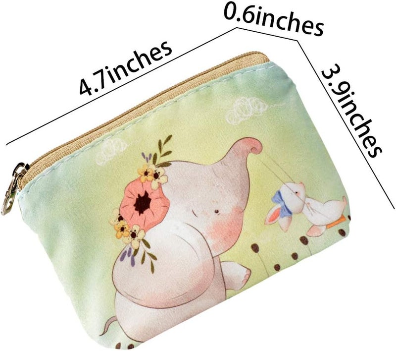 ARRIZO Women and Girls Cute Fashion Coin Purse Wallet Bag Change Pouch Key Holder - Image 3