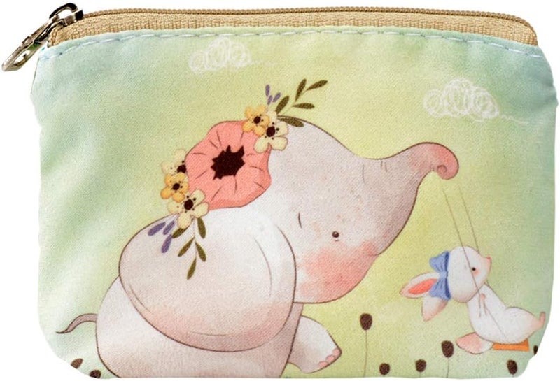 ARRIZO Women and Girls Cute Fashion Coin Purse Wallet Bag Change Pouch Key Holder - Image 1