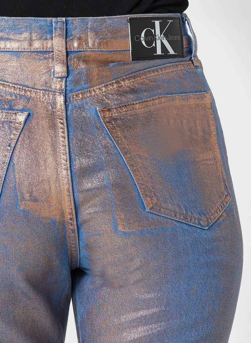 Calvin Klein Jeans High Waist Straight Jeans