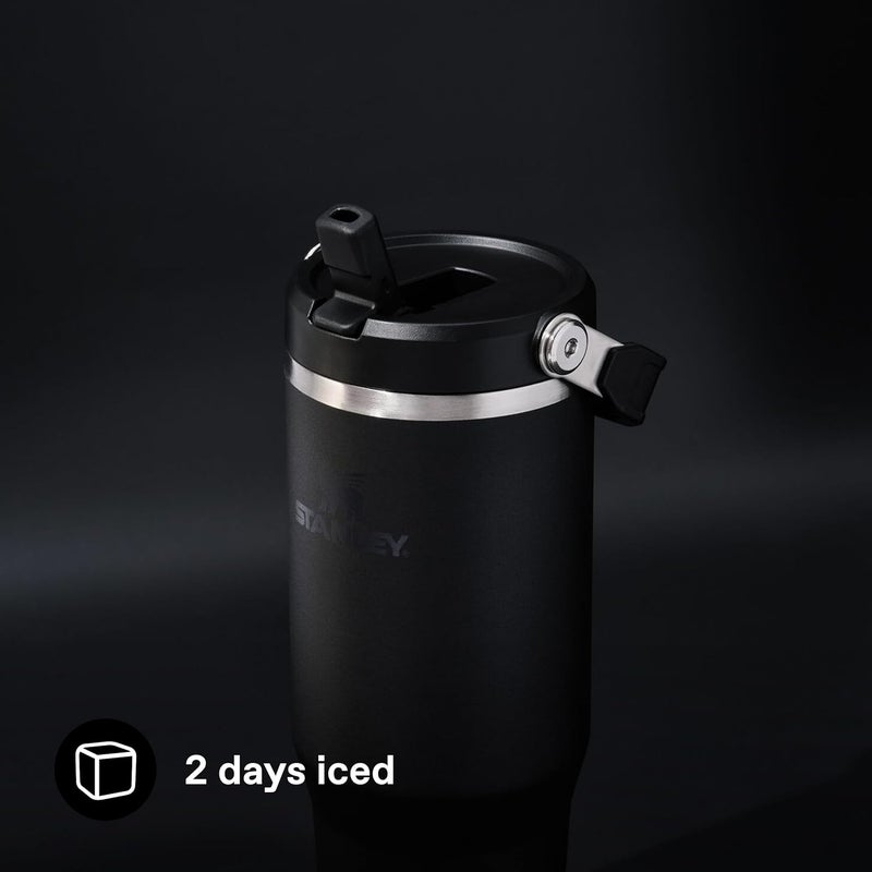 Stanley Ice Flow GO 890ml/30oz Flip Straw Water Bottle - Black 2.0 - Image 4