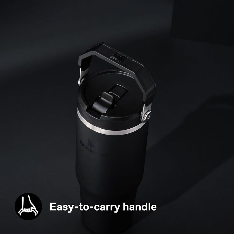 Stanley Ice Flow GO 890ml/30oz Flip Straw Water Bottle - Black 2.0 - Image 5