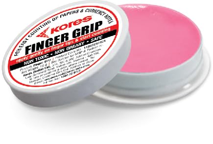 Kores Finger Grip for Paper & Currency Note Counting | Non-Toxic, Non-Greasy | Clean & Hygienic Handling | 10 g Each | Pack of 20 - Image 5