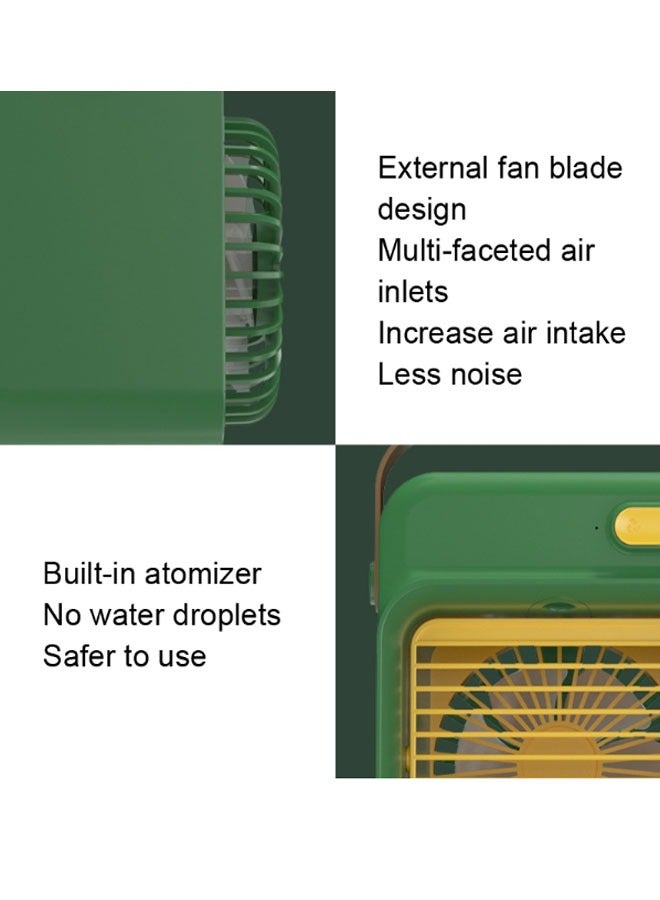 عام تكييف هواء منزلي جديد بنظام التبريد المائي المحمول والقابل لإعادة الشحن عبر USB والمزود برذاذ الماء - Image 4