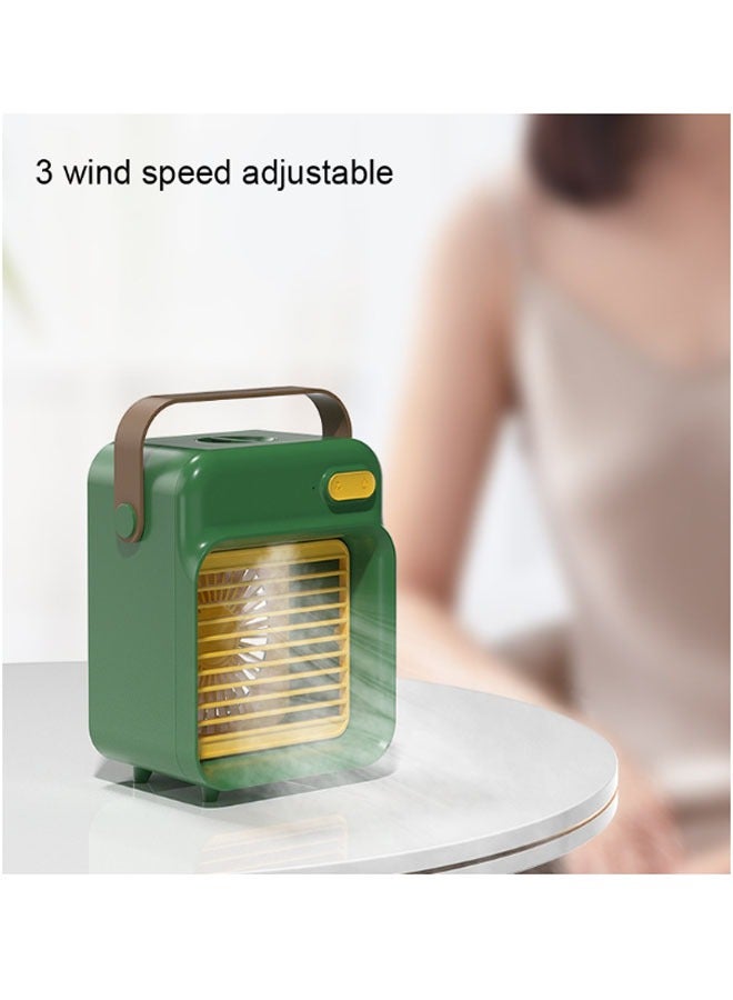 عام تكييف هواء منزلي جديد بنظام التبريد المائي المحمول والقابل لإعادة الشحن عبر USB والمزود برذاذ الماء - Image 5