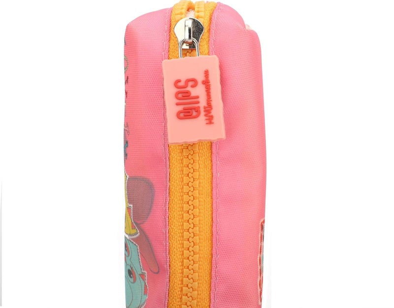 QIPS Rectangular Shaped Zip Closure Printed Pencil Bag (Little Baby Owl) - Image 4