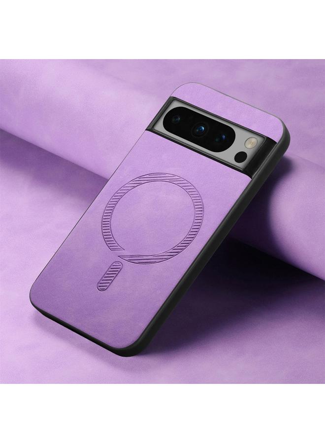 S-TOP Case For Google Pixel 9 Pro XL Retro Magsafe Magnetic PU Back Cover Phone Case - Image 2