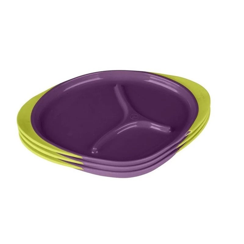 B.Box - Passion Splash Plate 3 Pieces Purple - 307 - Image 2
