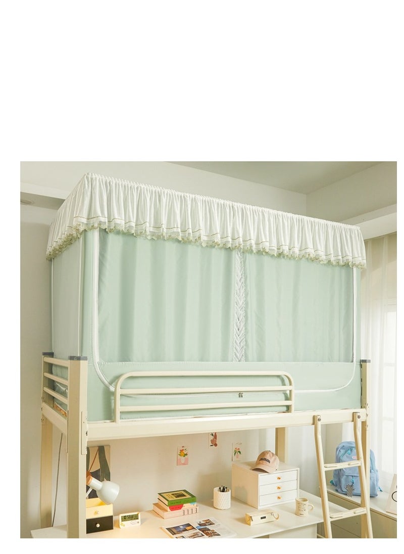 Y&D - Bed Canopy Tents Curtain Blackout Curtain Single Bed Tent Curtain Student Shading Cloth Bed Canopy Mosquito Net Student Sleep Privacy Protection - Image 1
