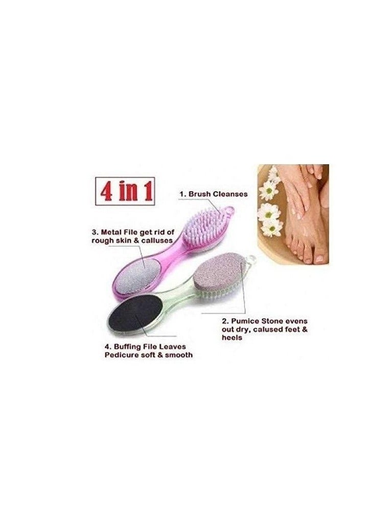 4 Pedicure Tool For Foot Care Callus Remover Foot File Clean 4 IN 1 - Image 3