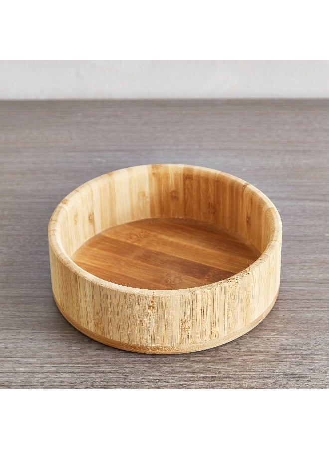 Home Box Bamboo Small Serving Bowl 20x20 cm - Image 3
