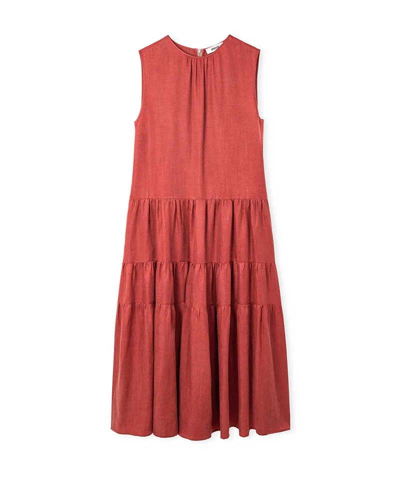 Ipekyol  Tiered Midi Dress for Women | Best Price UAE