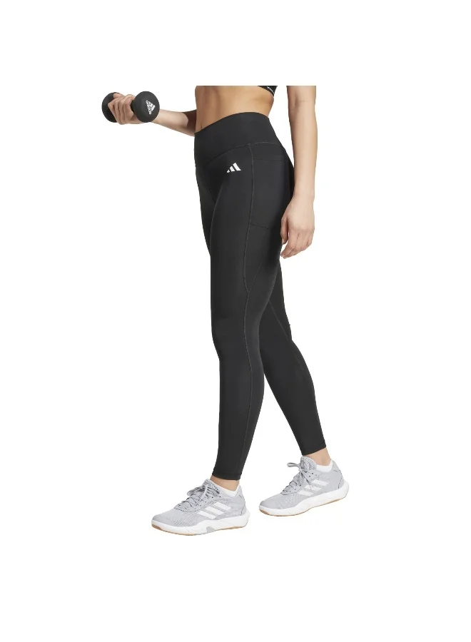 Adidas Adidas Opt Ess St 1/1 Black Training Tights For Women 2XS