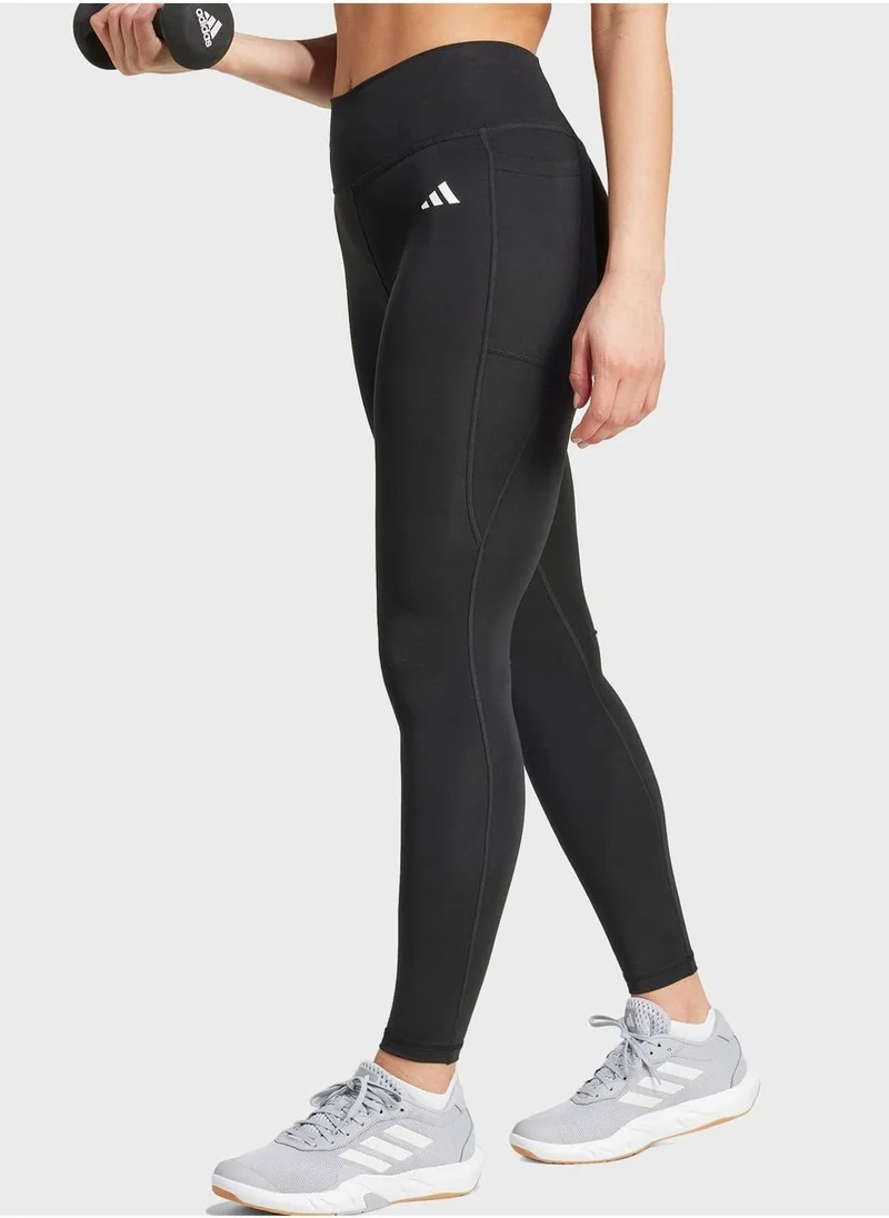 adidas جوارب نسائية سوداء أساسية