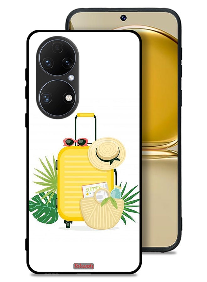 Tolwak Huawei P50 Protective Case Cover Summer Digital Art - Image 1