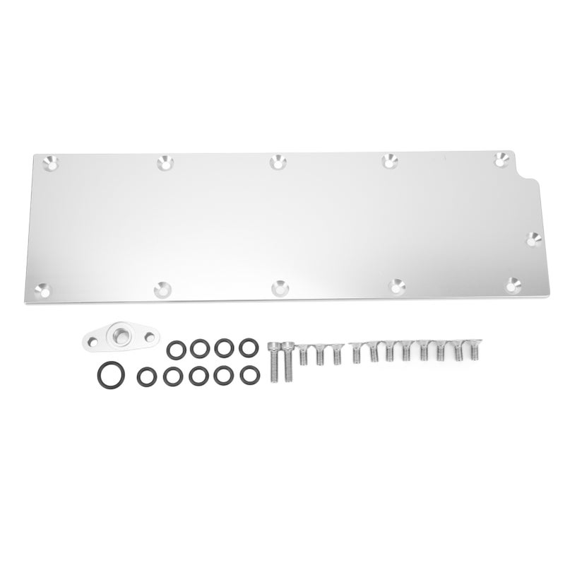 Valley Pan Cover: Metal Construction - High Precision Direct Replacement for LS Gen 4 L99 LS3 DOD Delete, for Automotive Engine Maintenance - Image 1