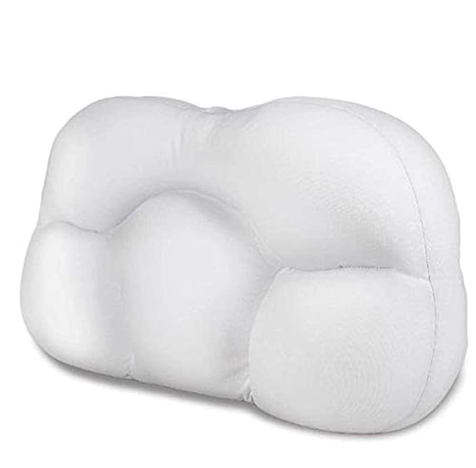 CHALISA Egg Sleeper Pillow Portable Ergonomically Neck/Head Support Bed Alleviate Neck & Back Pain Head Support Bed Sleeping for Home & Outdoor Travelling Travel Organiser - Image 1